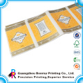Guangzhou barato CMYK impresión pegatinas a prueba de agua al por mayor
